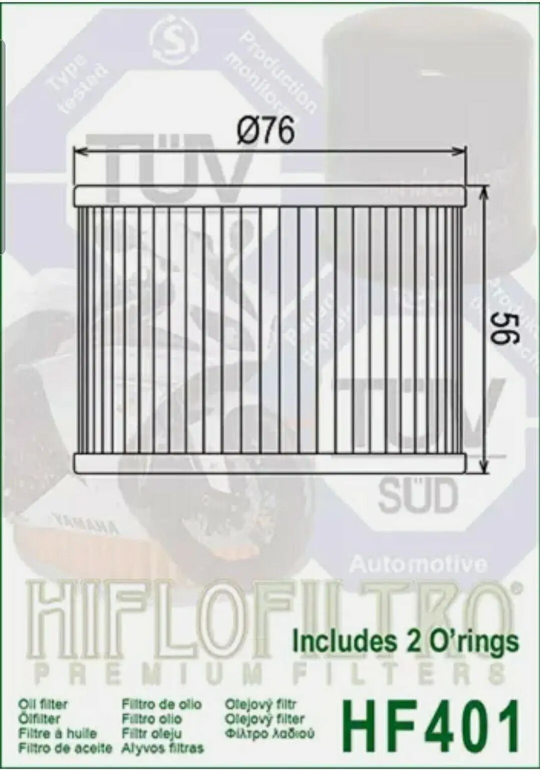 Hiflo Hf401 1988-2003 Kawasaki EL 250 Uyumlu Yağ Filtresi Hiflo Hf401 1988-2003 Kawasaki EL 250 Uyumlu Yağ Filtresi