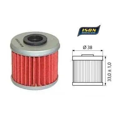 Ison ison116 2004-2023 Honda CRF 450 R Uyumlu Yağ Filtresi Ison ison116 2004-2023 Honda CRF 450 R Uyumlu Yağ Filtresi