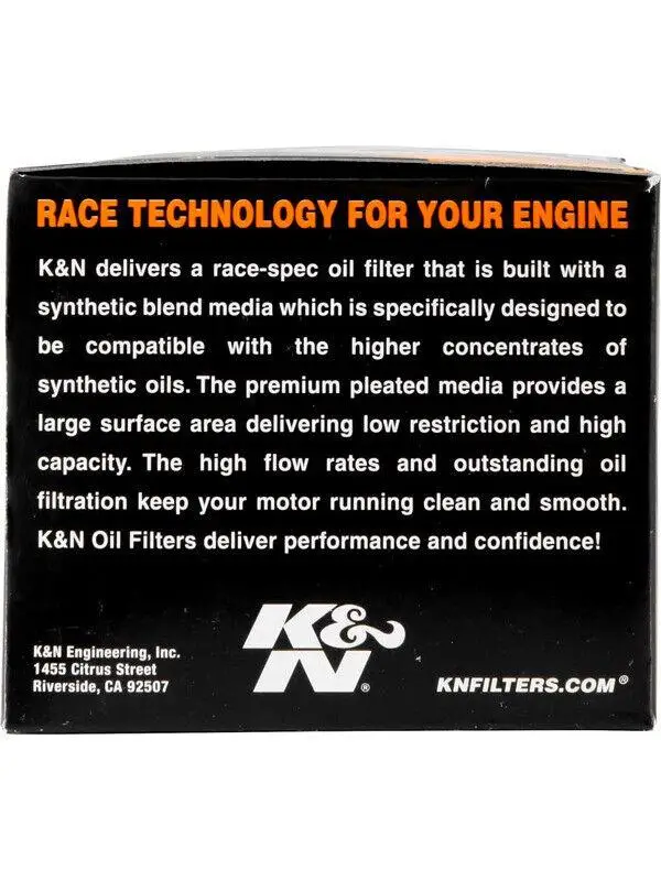 K&N KN-160 2012-2018 BMW F 800 GS Adventure Yağ Filtresi K&N KN-160 2012-2018 BMW F 800 GS Adventure Yağ Filtresi