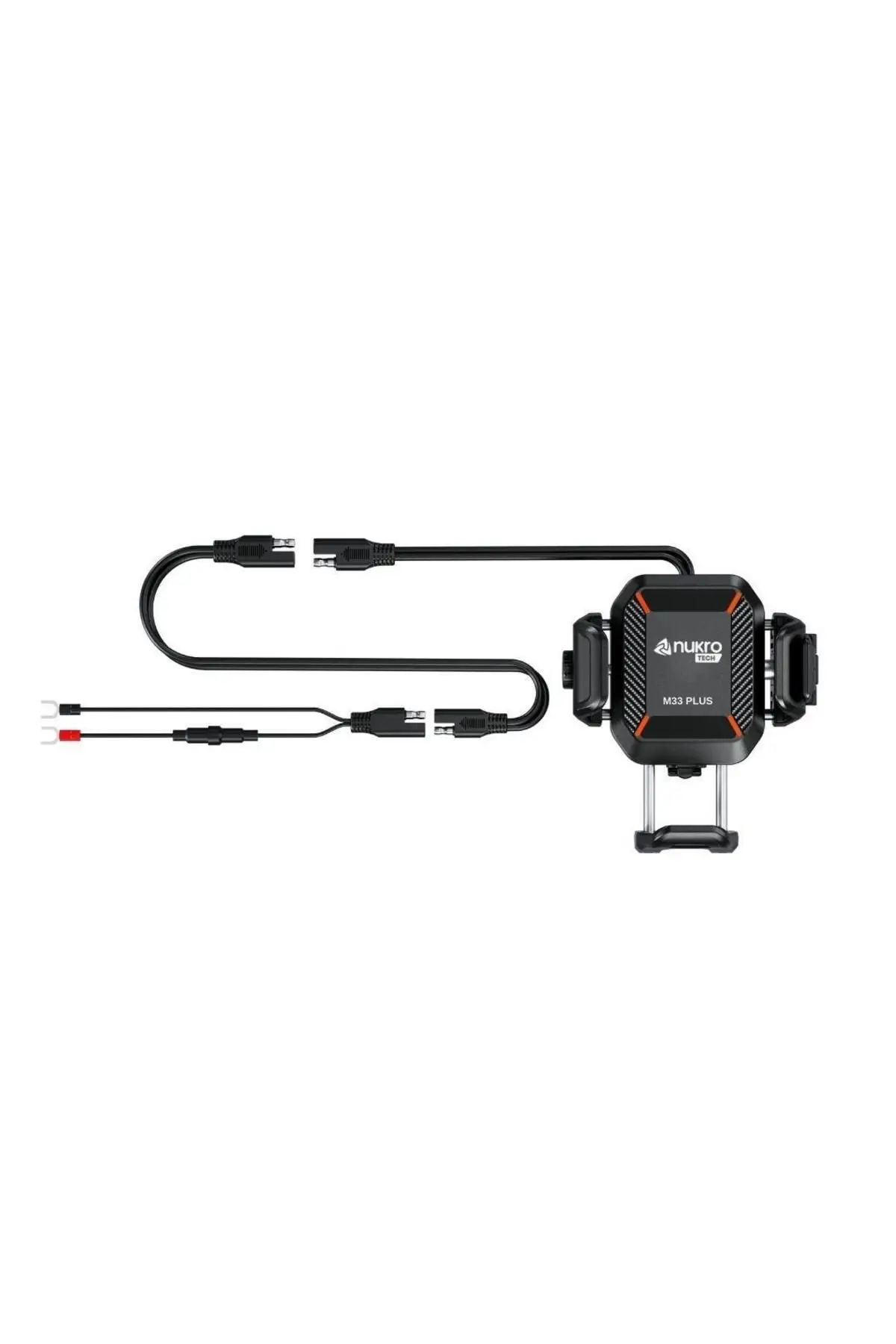 Nukrotech M33 PLUS Titreşim Modüllü Motosiklet Telefon Tutucu (Kablosuz ve TYPE-C Şarjlı ) Nukrotech M33 PLUS Titreşim Modüllü Motosiklet Telefon Tutucu (Kablosuz ve TYPE-C Şarjlı )