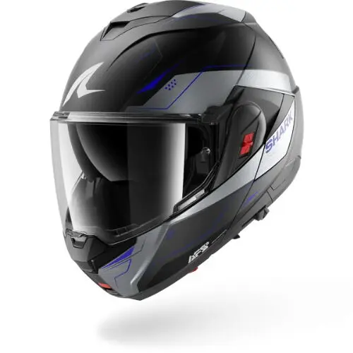 Shark Oxo Mekarıum Mat Çene Açılır Kask