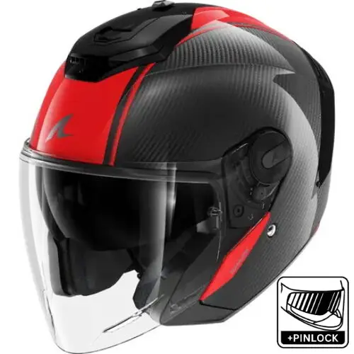 Shark Rs Jet Carbon Skın Açık Kask Shark Rs Jet Carbon Skın Açık Kask