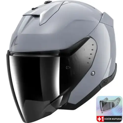 Shark Skwal İ3 Jet Dark Shadow Açık Kask Shark Skwal İ3 Jet Dark Shadow Açık Kask