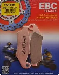 Suzuki Rm 250 Ön Fren Balatası Ebc Fa185R Sinterli Balata N11.4237 Suzuki Rm 250 Ön Fren Balatası Ebc Fa185R Sinterli Balata N11.4237