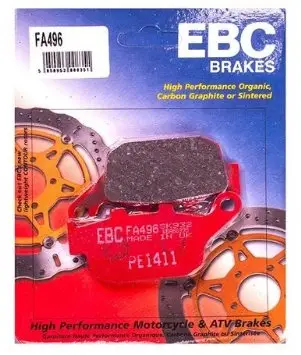 Suzuki Sv650A Arka Fren Balatası Ebc Fa496 Balata Suzuki Sv650A Arka Fren Balatası Ebc Fa496 Balata