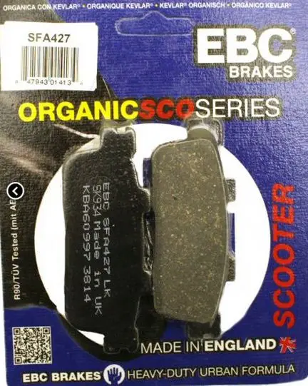 Sym Hd Evo 200 Arka Fren Balatası Ebc Sfa427 Balata Sym Hd Evo 200 Arka Fren Balatası Ebc Sfa427 Balata