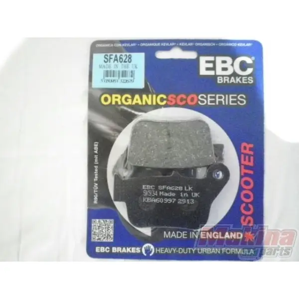 Sym Maxsym 600I Abs Arka Fren Balatası Ebc Sfa628 Balata Sym Maxsym 600I Abs Arka Fren Balatası Ebc Sfa628 Balata