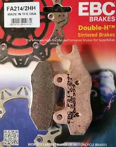 Triumph Scrambler Arka Fren Balatası Ebc Fa214/2Hh Sinterli Balat Triumph Scrambler Arka Fren Balatası Ebc Fa214/2Hh Sinterli Balat