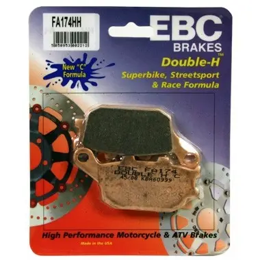 Yamaha Xj 600 N Arka Fren Balatası Ebc Fa174Hh Sinterli Balata Yamaha Xj 600 N Arka Fren Balatası Ebc Fa174Hh Sinterli Balata