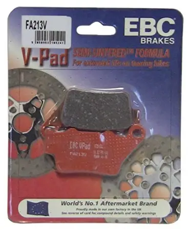 Yamaha Xt 660 X Arka Fren Balatası Ebc Fa213V Yarı Sinterli Balat Yamaha Xt 660 X Arka Fren Balatası Ebc Fa213V Yarı Sinterli Balat