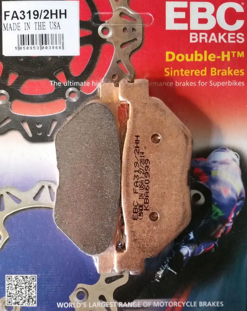 Yamaha Xvs 950 A Arka Fren Balatası Ebc Fa319/2Hh Sinterli Balata Yamaha Xvs 950 A Arka Fren Balatası Ebc Fa319/2Hh Sinterli Balata