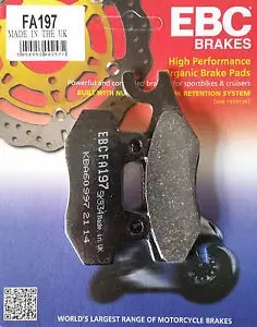 Yamaha Ybr 250 Ön Fren Balatası Ebc Fa197 Balata Yamaha Ybr 250 Ön Fren Balatası Ebc Fa197 Balata