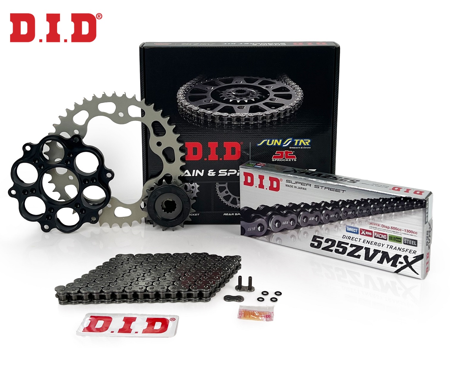 ZİNCİR DİŞLİ SETİ DUCATI DIAVEL (1260 cc) (2018-2020) / DUCATI / DIAVEL / 1260cc / ZİNCİR: DID-525ZVM-X (Çelik)-112 / ÖN DİŞLİ: JT (15T) / ARKA DİŞLİ: SUNSTAR (43T) / 2018-2019-2020 ZİNCİR DİŞLİ SETİ DUCATI DIAVEL (1260 cc) (2018-2020) / DUCATI / DIAVEL / 1260cc / ZİNCİR: DID-525ZVM-X (Çelik)-112 / ÖN DİŞLİ: JT (15T) / ARKA DİŞLİ: SUNSTAR (43T) / 2018-2019-2020