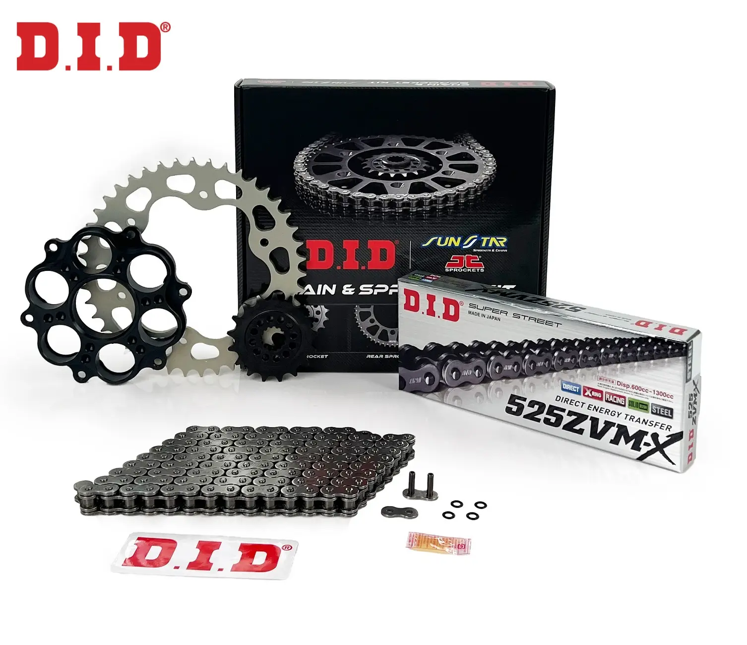 ZİNCİR DİŞLİ SETİ DUCATI EVO (848 cc) (2011-2013) / DUCATI / EVO / 848cc / ZİNCİR: DID-525ZVM-X (Çelik)-98 / ÖN-ARKA DİŞLİ: SUNSTAR (15T-39T) / 2011-2012-2013 ZİNCİR DİŞLİ SETİ DUCATI EVO (848 cc) (2011-2013) / DUCATI / EVO / 848cc / ZİNCİR: DID-525ZVM-X (Çelik)-98 / ÖN-ARKA DİŞLİ: SUNSTAR (15T-39T) / 2011-2012-2013