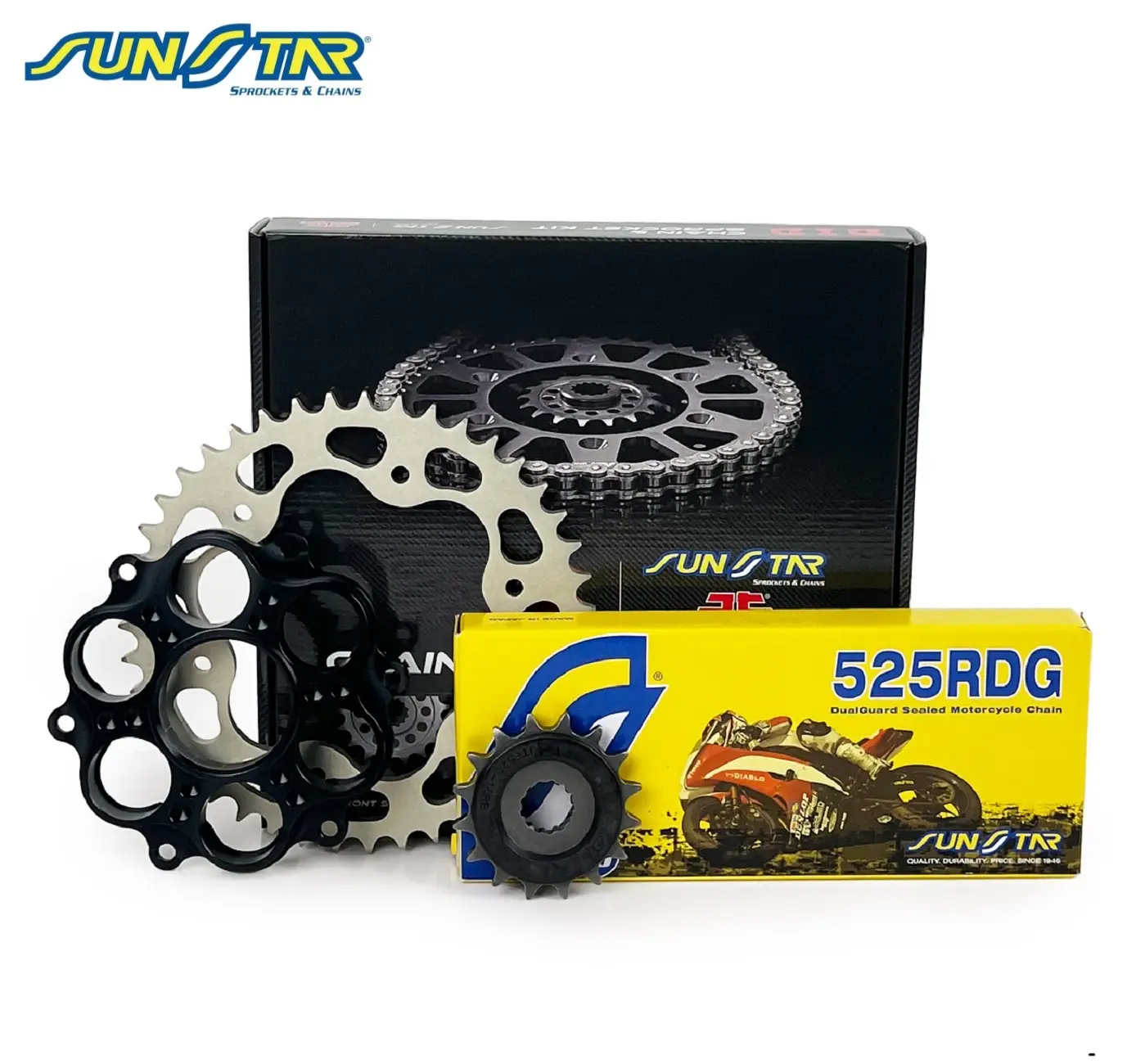 ZİNCİR DİŞLİ SETİ DUCATI HYPERMOTARD / SP (821 cc) (2013-2015) / DUCATI / HYPERMOTARD / SP / 821cc / ZİNCİR: SUNSTAR 525RDG (Çelik)-108 / ÖN-ARKA DİŞLİ: JT (15T-45T) / 2013-2014-2015 ZİNCİR DİŞLİ SETİ DUCATI HYPERMOTARD / SP (821 cc) (2013-2015) / DUCATI / HYPERMOTARD / SP / 821cc / ZİNCİR: SUNSTAR 525RDG (Çelik)-108 / ÖN-ARKA DİŞLİ: JT (15T-45T) / 2013-2014-2015