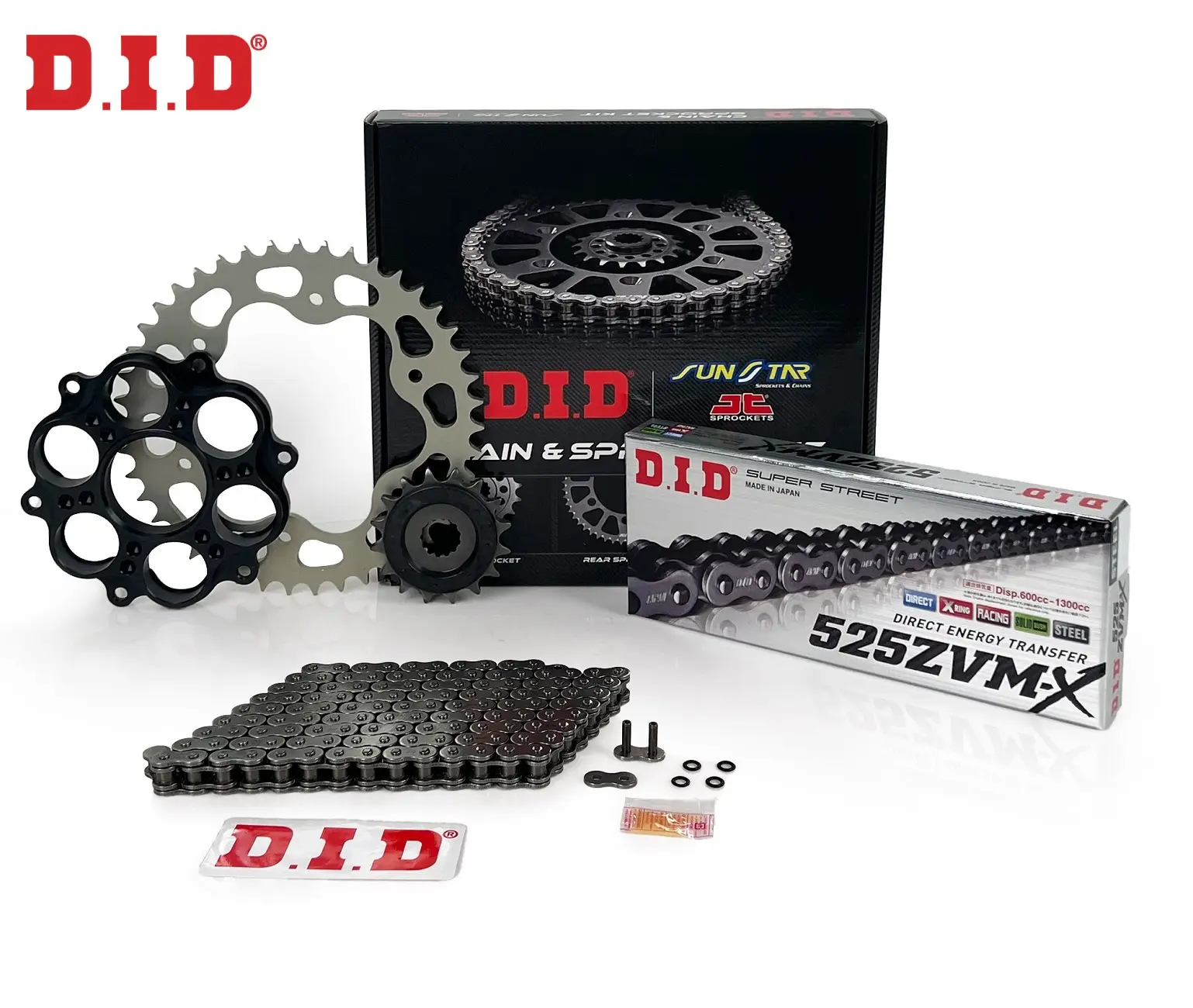 ZİNCİR DİŞLİ SETİ DUCATI MONSTER 1100 ABS (1100 cc) (2010-2011) / DUCATI / MONSTER ABS / 1100cc / ZİNCİR: DID-525ZVM-X (Çelik)-104 / ÖN DİŞLİ: JT (15T) / ARKA DİŞLİ: SUNSTAR (39T) / 2010-2011 ZİNCİR DİŞLİ SETİ DUCATI MONSTER 1100 ABS (1100 cc) (2010-2011) / DUCATI / MONSTER ABS / 1100cc / ZİNCİR: DID-525ZVM-X (Çelik)-104 / ÖN DİŞLİ: JT (15T) / ARKA DİŞLİ: SUNSTAR (39T) / 2010-2011