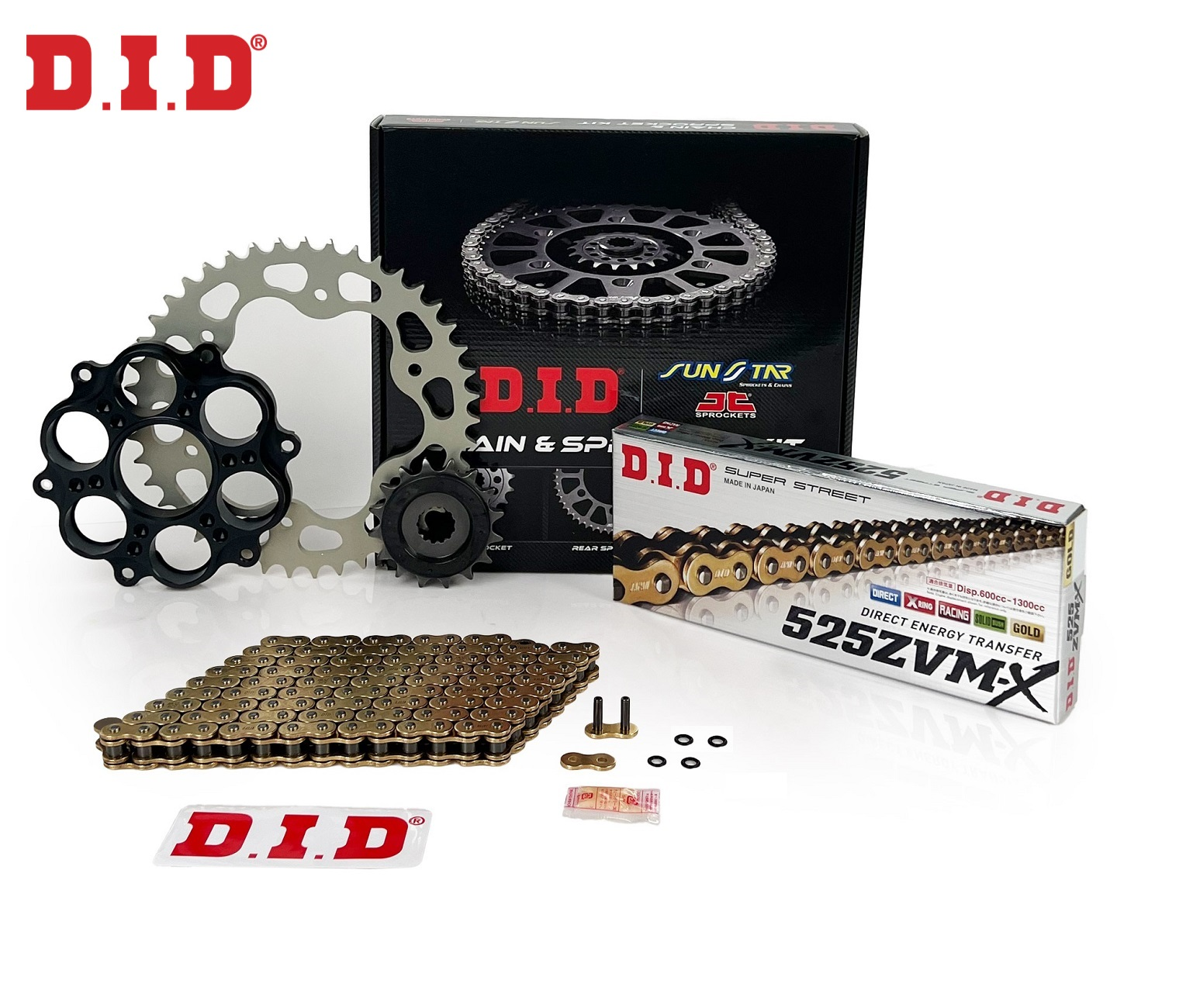 ZİNCİR DİŞLİ SETİ DUCATI MONSTER 1100 ABS (1100 cc) (2010-2011) / DUCATI / MONSTER ABS / 1100cc / ZİNCİR: DID-525ZVM-X (Gold)-104 / ÖN DİŞLİ: JT (15T) / ARKA DİŞLİ: SUNSTAR (39T) / 2010-2011 ZİNCİR DİŞLİ SETİ DUCATI MONSTER 1100 ABS (1100 cc) (2010-2011) / DUCATI / MONSTER ABS / 1100cc / ZİNCİR: DID-525ZVM-X (Gold)-104 / ÖN DİŞLİ: JT (15T) / ARKA DİŞLİ: SUNSTAR (39T) / 2010-2011