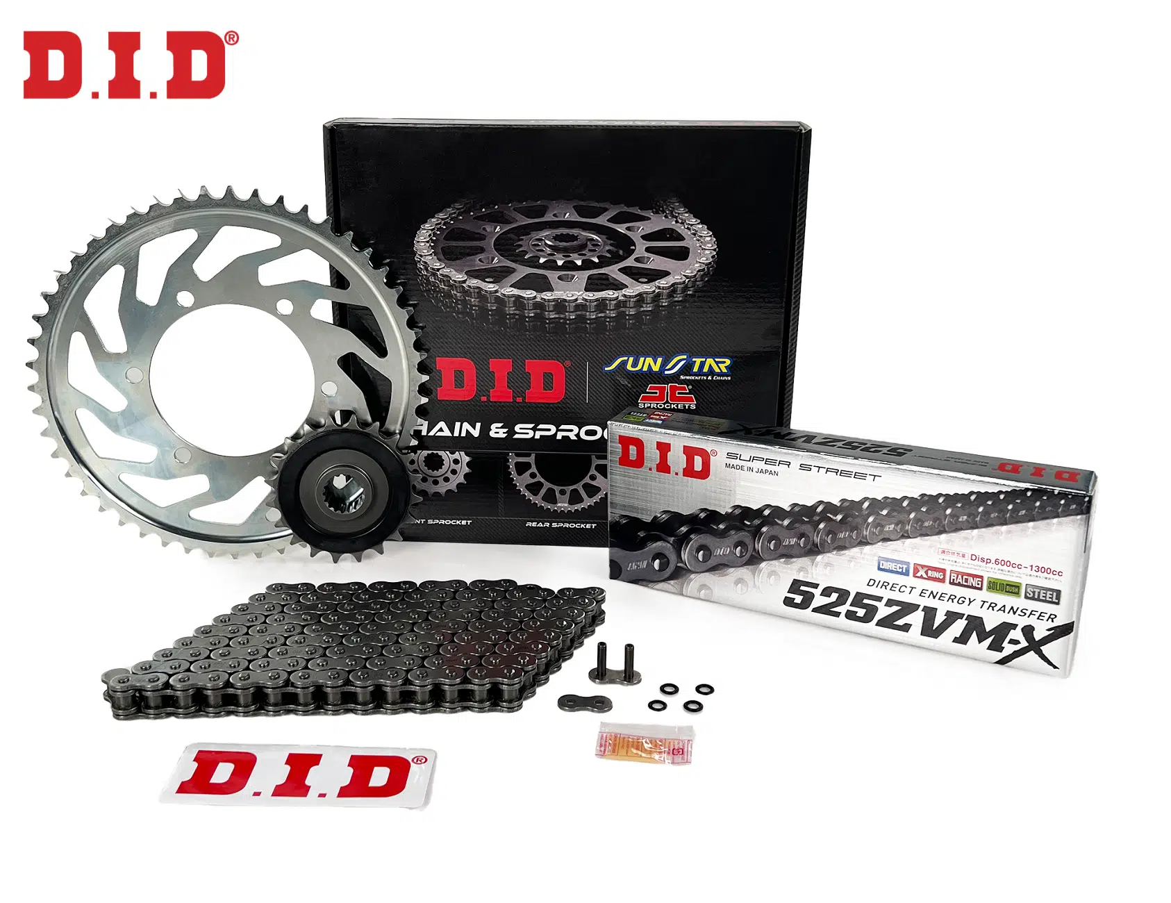 ZİNCİR DİŞLİ SETİ HONDA CRF L AFRICA TWIN / DCT (1000 cc) (2016-2019) / HONDA / CRF L AFRICA TWIN / DCT / 1000cc / ZİNCİR: DID-525ZVM-X (Çelik)-124 / ÖN DİŞLİ: JT (16T) / ARKA DİŞLİ: SUNSTAR (42T) / 2016-2017-2018-2019