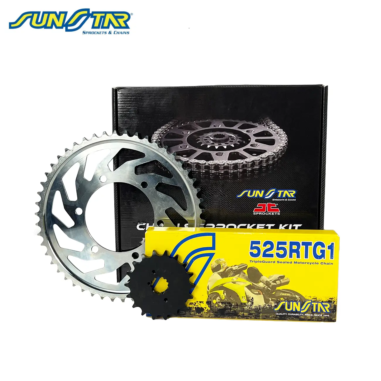 ZİNCİR DİŞLİ SETİ HONDA XL V TRANSALP (600 cc) (1991-1999) / HONDA / XL V TRANSALP / 600cc / ZİNCİR: SUNSTAR 525RTG1 (Gold)-120 / ÖN DİŞLİ: SUNSTAR (15T) / ARKA DİŞLİ: JT (47T) / 1991-1992-1993-1994-1995-1996-1997-1998-1999 ZİNCİR DİŞLİ SETİ HONDA XL V TRANSALP (600 cc) (1991-1999) / HONDA / XL V TRANSALP / 600cc / ZİNCİR: SUNSTAR 525RTG1 (Gold)-120 / ÖN DİŞLİ: SUNSTAR (15T) / ARKA DİŞLİ: JT (47T) / 1991-1992-1993-1994-1995-1996-1997-1998-1999