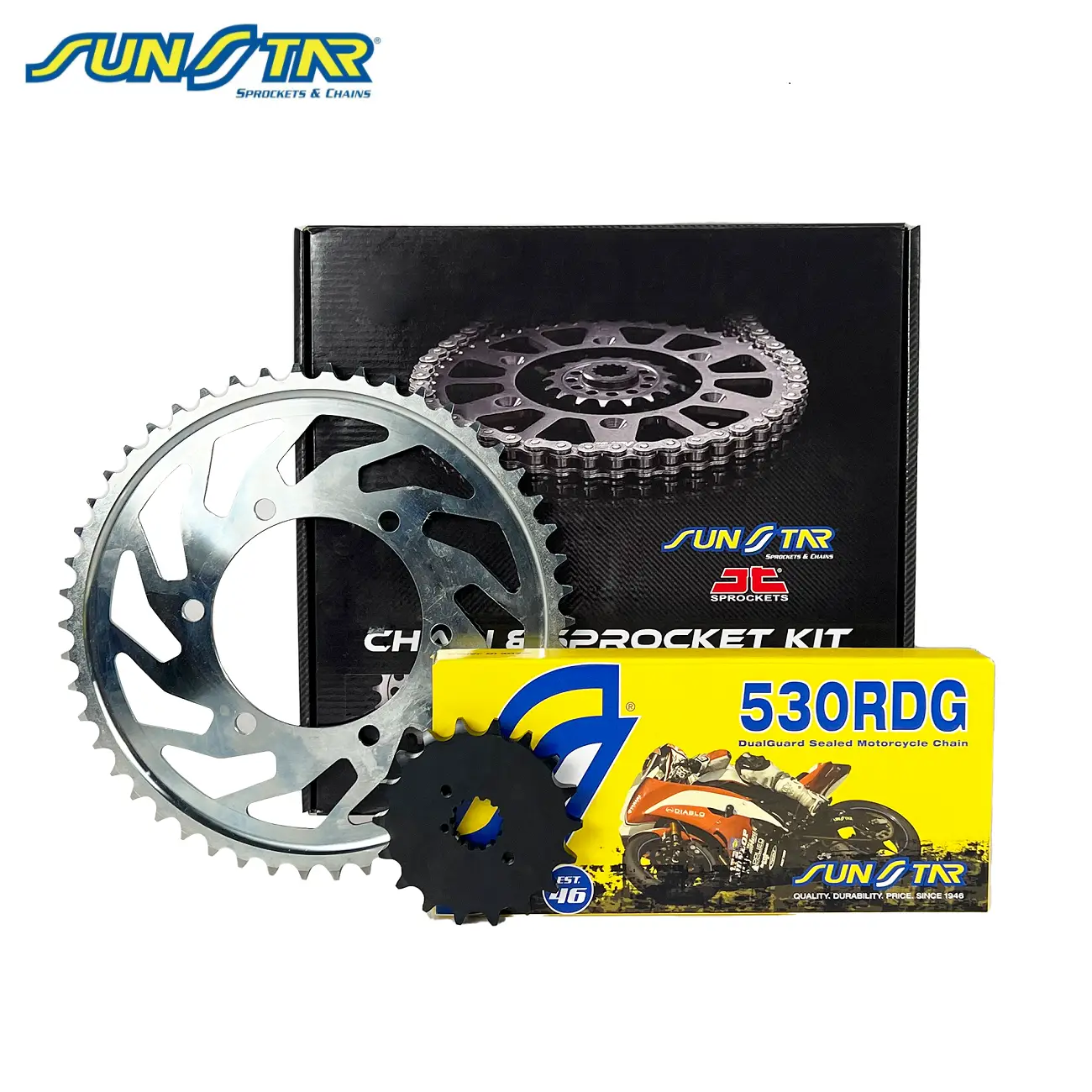 ZİNCİR DİŞLİ SETİ KAWASAKI ZZR BREMBO CALIPER (1400 cc) (2016-2021) / KAWASAKI / ZZR BREMBO CALIPER / 1400cc / ZİNCİR: SUNSTAR 530RDG (Çelik)-118 / ÖN DİŞLİ: SUNSTAR (17T) / ARKA DİŞLİ: JT (42T) / 2016-2017-2018-2019-2020-2021 ZİNCİR DİŞLİ SETİ KAWASAKI ZZR BREMBO CALIPER (1400 cc) (2016-2021) / KAWASAKI / ZZR BREMBO CALIPER / 1400cc / ZİNCİR: SUNSTAR 530RDG (Çelik)-118 / ÖN DİŞLİ: SUNSTAR (17T) / ARKA DİŞLİ: JT (42T) / 2016-2017-2018-2019-2020-2021