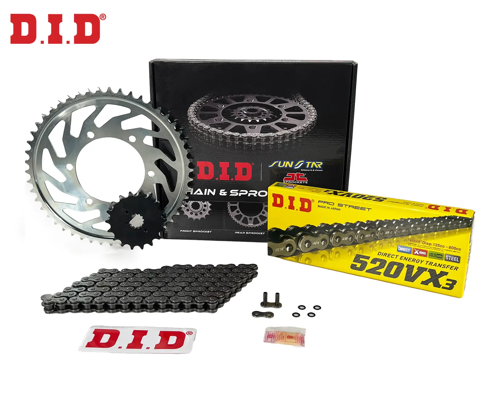 ZİNCİR DİŞLİ SETİ KTM DUKE (125 cc) (2020-2021) / KTM / DUKE / 125cc / ZİNCİR: DID-520VX3 (Çelik)-118 / ÖN-ARKA DİŞLİ: SUNSTAR (14T-45T) / 2020-2021-2022 ZİNCİR DİŞLİ SETİ KTM DUKE (125 cc) (2020-2021) / KTM / DUKE / 125cc / ZİNCİR: DID-520VX3 (Çelik)-118 / ÖN-ARKA DİŞLİ: SUNSTAR (14T-45T) / 2020-2021-2022