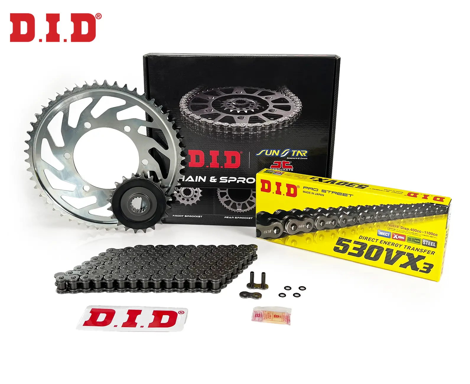 ZİNCİR DİŞLİ SETİ SUZUKI GSF BANDIT / S (600 cc) (1996-1999) / SUZUKI / GSF BANDIT / S / 600cc / ZİNCİR: DID-530VX3 (Çelik)-110 / ÖN DİŞLİ: JT (15T) / ARKA DİŞLİ: SUNSTAR (47T) / 1996-1997-1998-1999 ZİNCİR DİŞLİ SETİ SUZUKI GSF BANDIT / S (600 cc) (1996-1999) / SUZUKI / GSF BANDIT / S / 600cc / ZİNCİR: DID-530VX3 (Çelik)-110 / ÖN DİŞLİ: JT (15T) / ARKA DİŞLİ: SUNSTAR (47T) / 1996-1997-1998-1999