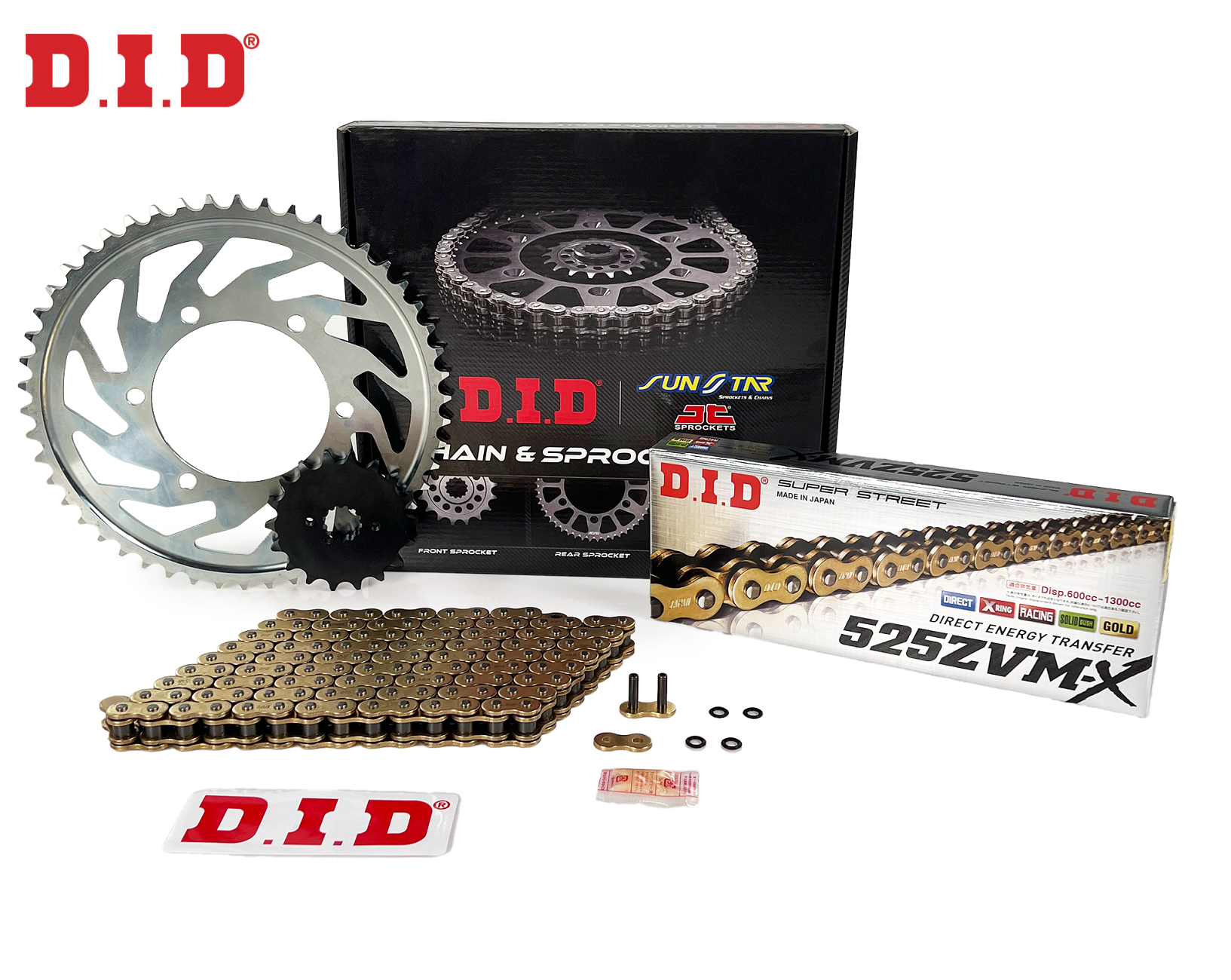 ZİNCİR DİŞLİ SETİ YAMAHA MT-07 TRACER (700 cc) (2020-2022) / YAMAHA / MT-07 TRACER / 700cc / ZİNCİR: DID-525ZVM-X (Gold)-116 / ÖN-ARKA DİŞLİ: SUNSTAR (16T-45T) / 2020-2021-2022 ZİNCİR DİŞLİ SETİ YAMAHA MT-07 TRACER (700 cc) (2020-2022) / YAMAHA / MT-07 TRACER / 700cc / ZİNCİR: DID-525ZVM-X (Gold)-116 / ÖN-ARKA DİŞLİ: SUNSTAR (16T-45T) / 2020-2021-2022