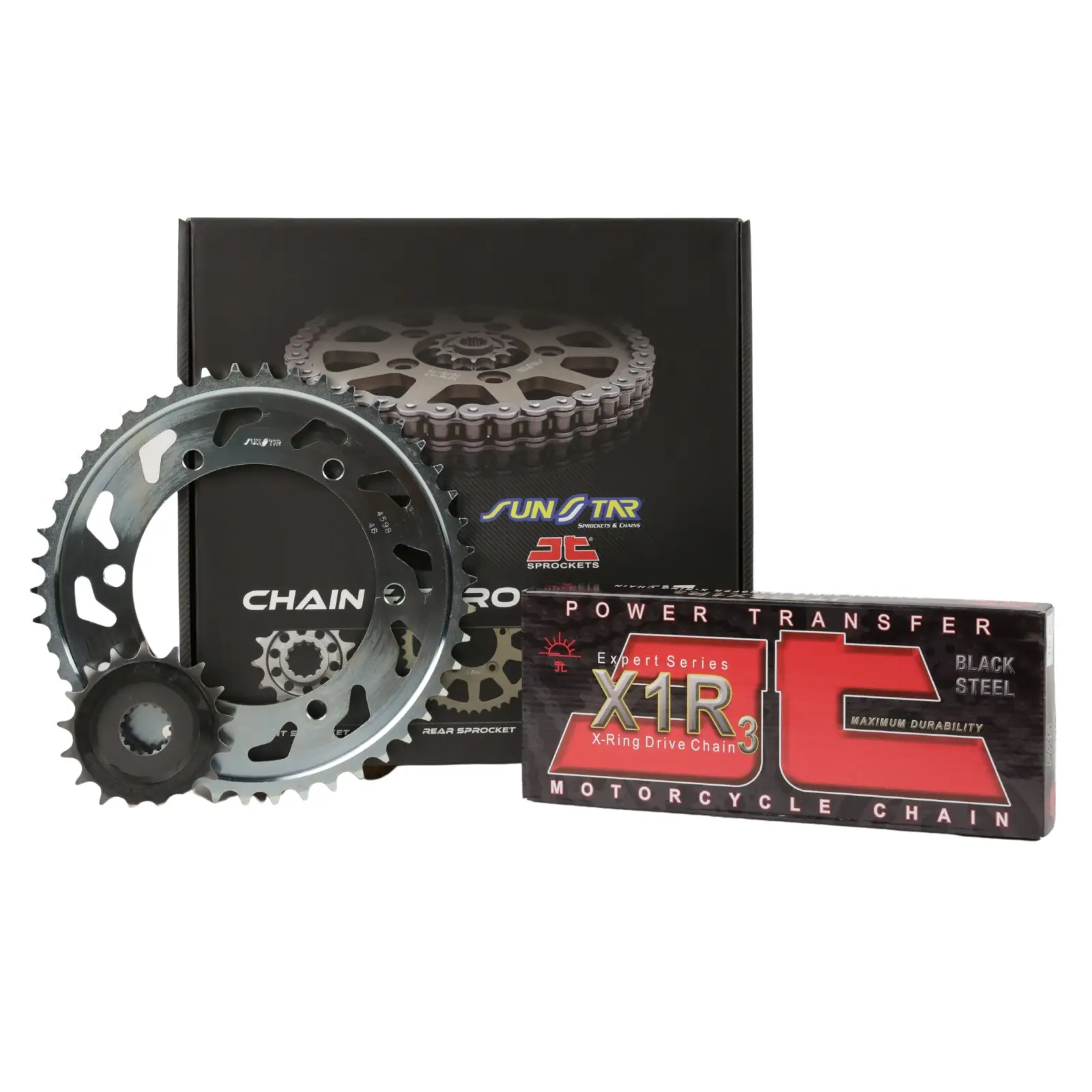 ZİNCİR DİŞLİ SETİ YAMAHA XT 600 E (600 cc) (1990-2003) / YAMAHA / XT 600 E / 600cc / ZİNCİR: JT-520X1R3 (Çelik)-106 / ÖN DİŞLİ: JT (15T) / ARKA DİŞLİ: SUNSTAR (45T) / 1990-1991-1992-1993-1994-1995-1996-1997-1998-1999-2000-2001-2002-2003 ZİNCİR DİŞLİ SETİ YAMAHA XT 600 E (600 cc) (1990-2003) / YAMAHA / XT 600 E / 600cc / ZİNCİR: JT-520X1R3 (Çelik)-106 / ÖN DİŞLİ: JT (15T) / ARKA DİŞLİ: SUNSTAR (45T) / 1990-1991-1992-1993-1994-1995-1996-1997-1998-1999-2000-2001-2002-2003