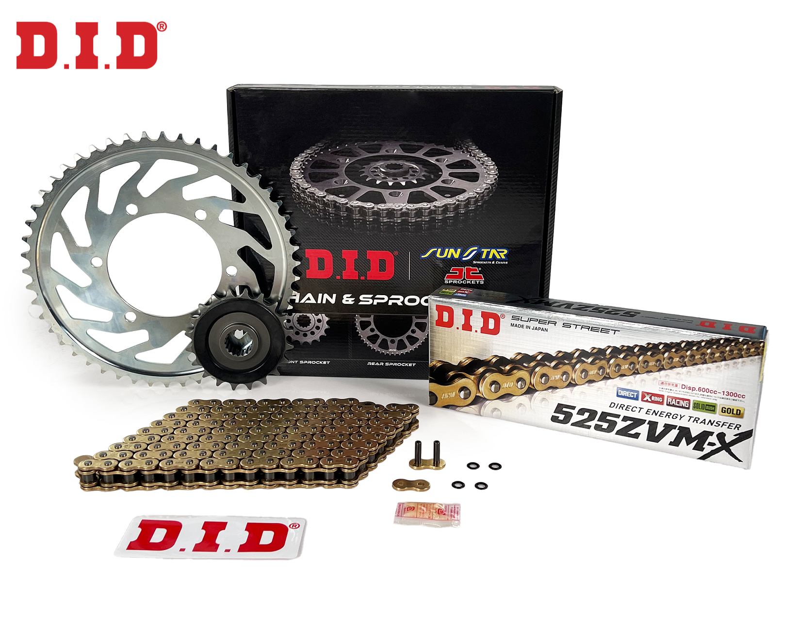 ZİNCİR DİŞLİ SETİ YAMAHA YZF R6 (600 cc) (2006-2020) / YAMAHA / YZF R6 / 600cc / ZİNCİR: DID-525ZVM-X (Gold)-114 / ÖN DİŞLİ: JT (16T) / ARKA DİŞLİ: SUNSTAR (45T) / 2006-2007-2008-2009-2010-2011-2012-2013-2014-2015-2016-2017-2018-2019-2020 ZİNCİR DİŞLİ SETİ YAMAHA YZF R6 (600 cc) (2006-2020) / YAMAHA / YZF R6 / 600cc / ZİNCİR: DID-525ZVM-X (Gold)-114 / ÖN DİŞLİ: JT (16T) / ARKA DİŞLİ: SUNSTAR (45T) / 2006-2007-2008-2009-2010-2011-2012-2013-2014-2015-2016-2017-2018-2019-2020